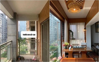 Bố tôi kiên quyết biến ban công thành phòng trà, cả nhà phản đối kịch liệt nhưng kết quả khiến tôi tự hào cả đời