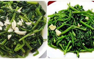 Những nhóm người nên thường xuyên ăn rau muống xào tỏi