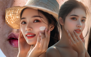 Nhiều chị em thoa kem chống nắng kiểu này dù ở mặt hay toàn thân, bảo sao da đen nhẻm, nhăn sâu vào mùa hè
