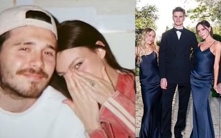 Con trai và con dâu của Beckham không đếm xỉa đến nỗi đau gia đình, quẩy tưng bừng cùng nhà vợ và dàn sao Hollywood