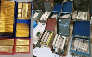 Tịch thu 91,5 kg vàng, 340 kg bạc với tổng trị giá hơn 140 tỷ đồng từ một công ty kinh doanh vàng bạc