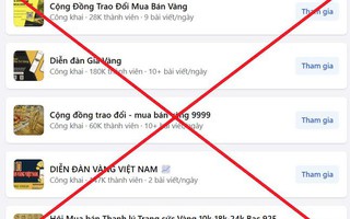 Cảnh báo lừa đảo giao dịch mua bán vàng trên mạng xã hội