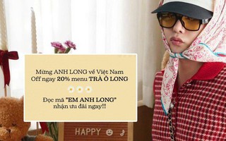 G-Dragon chưa đến Việt Nam nhưng các nhãn hàng ăn uống đã rần rần khuyến mại, đu trend nhanh như "fan ruột"