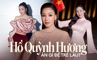 "Cô dâu mới" Hồ Quỳnh Hương tuổi 45 thon gọn, nuột nà với làn da căng mịn đáng mơ ước: Hóa ra duy trì 1 kiểu ăn cực "lợi hại"
