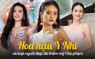 Ý Nhi và loạt Hoa hậu, Á hậu "tăng nhan sắc" nhờ thẩm mỹ 1 bộ phận trên khuôn mặt từ rất sớm