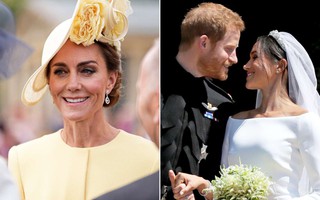 Công nương Kate diện “cả cây” đồ cũ, Meghan Markle lại là người được nhắc tên