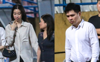 Thái độ của Đỗ Mỹ Linh giữa lúc chủ tịch Hà Nội FC thẫn thờ vì đội nhà thua, khoảnh khắc xôn xao cõi mạng