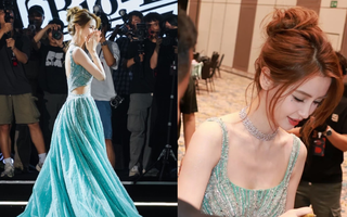 Trăm ống kính cam thường cũng không dìm nổi Angelababy, nhưng vẫn có một điểm bị giật mình