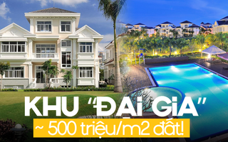 Choáng với khu biệt thự của đại gia Quận 7: Gần nửa tỷ 1 mét vuông nhưng không nhà nào có cổng?!