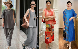 Khi bước sang tuổi trung niên, tôi cũng muốn mặc đẹp như thế này: Không mặc đồ già, không mặc váy dài thượt mà vẫn thanh lịch, khí chất ngút trời