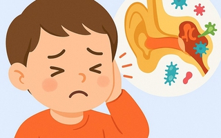Infographic: Viêm tai giữa ở trẻ - nỗi ám ảnh của nhiều mẹ có con nhỏ