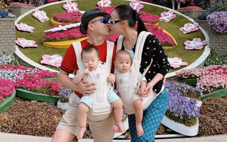 Tất bật làm mẹ bỉm cho cặp sinh đôi, Phương Oanh chia sẻ đầy ẩn ý: Yêu chồng bằng sự bao dung, thấu hiểu