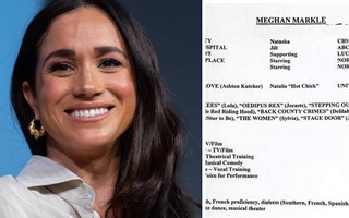 CV cũ của Meghan Markle bất ngờ gây sốt: Từng đóng vai "cô gái nóng bỏng" và vật lộn với tủ đồ trong... phòng tắm