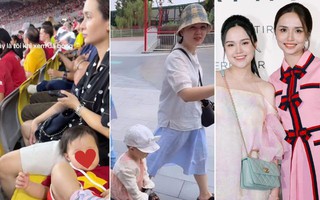Tranh cãi gu thời trang của vợ Duy Mạnh và chị gái: Em mặc xấu có tiếng, chị diện pyjama ra SVĐ gây chú ý?