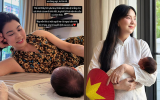 Mẹ đẻ Mai Ngọc sang thăm cháu, hành động sau đó khiến fan vội tặng điểm 10 cho "mẹ ngoại" này
