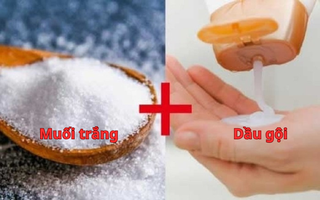 Trộn muối trắng với dầu gội, vấn đề "khó nói" của cả nam và nữ đều được giải quyết