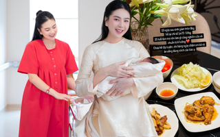 Mai Ngọc và chỉ số không thể hoàn hảo hơn đúng 18 ngày sau sinh, chiều cao-cân nặng lần đầu được tiết lộ chính xác