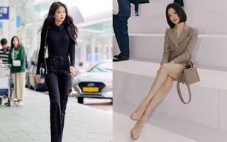 2 người phụ nữ có chiều cao khiêm tốn, nhưng vẫn là biểu tượng thời trang