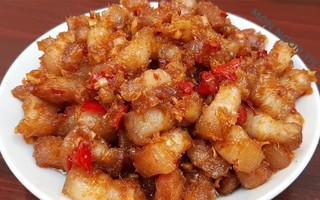 Cách làm thịt ba chỉ rang sả ớt - món ăn 'gây nghiện'