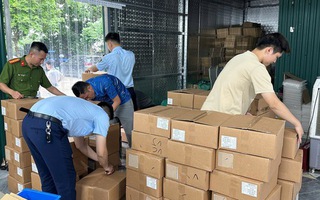 Phát hiện hơn 5.000 lọ mỹ phẩm nhập lậu của công ty Ngân Korea