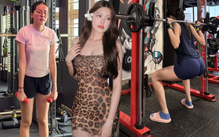 Bạn gái HIEUTHUHAI uể oải vẫn không bỏ gym, kết quả sau 1 năm thành ra thế này