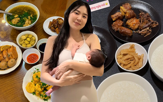 MC Mai Ngọc bận rộn chăm con nhỏ, vẫn khéo léo chuẩn bị “cơm ngon canh ngọt”, bảo sao chồng doanh nhân mê mệt