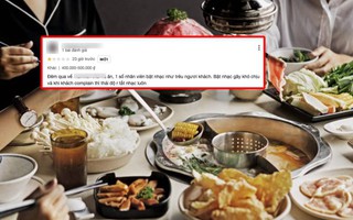 Vừa dính "bão" 1 sao vì chuyện mở nhạc, hàng lẩu nổi tiếng được "cứu nguy" nhờ loạt đánh giá 5 sao: Chuyện gì đây?