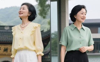 Phụ nữ U60 "đỉnh của đỉnh": Không mặc đồ bó, không chọn váy hoa, vẫn đẹp sang trọng và thanh lịch ngút trời