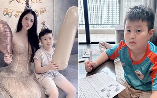 Tâm sự chuyện buồn phiền vì con trai 8 tuổi, vợ cũ tài tử Việt Anh bị chỉ trích thậm tệ, gây tranh cãi 