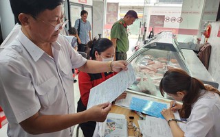 Hoàn tất lấy mẫu xét nghiệm tại 4 điểm bán thịt C.P. ở Sóc Trăng