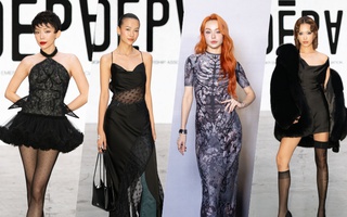 HH Phương Khánh lên đồ "chất - lạ", Ái Phương, Tóc Tiên sexy hết nấc trên thảm đỏ thời trang
