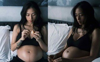 Ngô Thanh Vân gặp khó khăn những tuần cuối thai kỳ: Đau nhức, khó thở