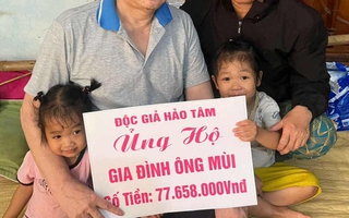 Hơn 77 triệu đồng đến với người phụ nữ có chồng gặp nạn, con dâu bỏ đi để lại 2 cháu nội thơ dại