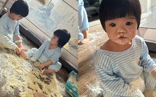 Cặp sinh ba siêu quậy Dâu - Kem - Sữa, idol mới nổi làng hot kid vừa cho mẹ 1 buổi sáng đi từ "sảng hồn" đến "sảng ví"!