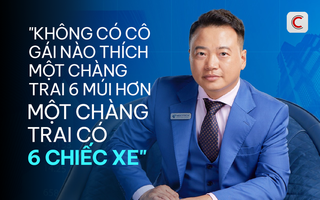 Shark Bình: “Không có cô gái nào thích một chàng trai 6 múi hơn một chàng trai có 6 chiếc xe, thế nên hãy ngừng tập gym và lăn ra đường kiếm tiền đi”