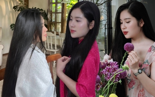Từng bị hư tổn, gãy rụng cả búi do nhuộm tẩy tóc, cô nàng "hồi sinh" mái tóc nhờ bước ủ tóc tại nhà