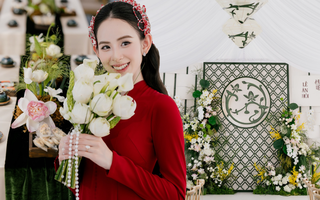 Trọn vẹn đám hỏi của Hương Liên và thiếu gia điển trai: Từng chi tiết đều hướng về cô dâu