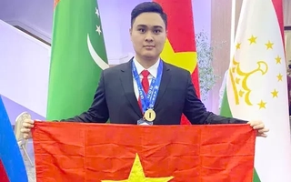 Gặp nam sinh duy nhất đạt điểm tuyệt đối, giành Huy chương Vàng Olympic Hóa học quốc tế