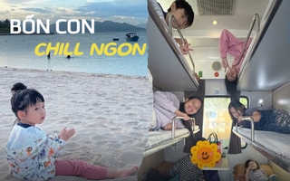 Mẹ 4 con dắt nhau lên tàu đi chill: Tưởng thảm họa mà hóa ra là chuyến đi đáng giá nhất đời
