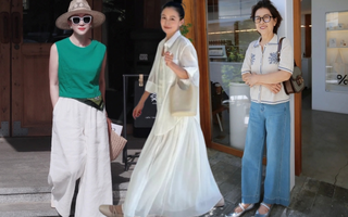 Trang phục du lịch mùa hè cho chị em 40+: Sự thoải mái và một chút "tiểu xảo" này sẽ giúp nổi bật