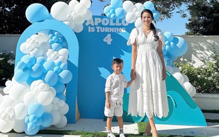 Phạm Hương tổ chức tiệc sinh nhật xa hoa cho quý tử tại Mỹ: Không cần khoe chồng đại gia, nhìn cách bày biện đã thấy đủ "sang chảnh"