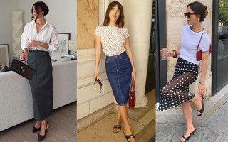Mặc đẹp như phụ nữ Pháp cực dễ với 5 mẫu chân váy tinh hoa hội tụ