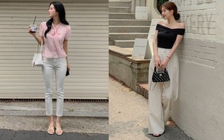 4 mẫu quần dài hoàn hảo để phối cùng giày bệt: Không hề "dìm" chiều cao, thậm chí còn giúp dáng đẹp hơn hẳn