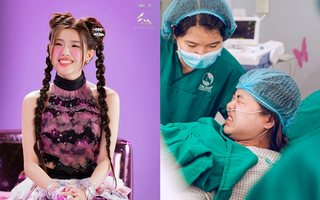 Cứ thử đẻ một lần cho biết mùi đời thì chắc là em xinh Lamoon sẽ không còn có sở thích "đau đẻ" và "bị hành" khi mang thai nữa đâu!