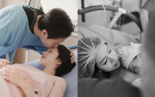 Bộ ảnh ghi lại những khoảnh khắc đẹp và xúc động trong hành trình vượt cạn lần thứ 4 của ái nữ nhà đại gia Minh Nhựa
