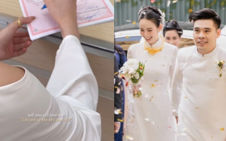 Mỹ nhân 2k2 Hương Liên khoe giấy đăng ký kết hôn, hé lộ nơi gặp gỡ không ngờ với mẹ chồng hào môn