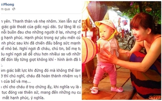 Xót thương em bé được hơn 100 cư dân mạng hiến máu đã ra đi 