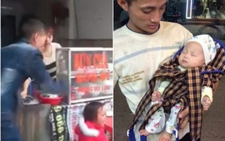 Công an Long Biên nói về "cha địu con nhặt rác": Người cha từng trộm cắp, dùng ma tuý