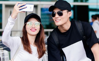 Cặp trai tài gái sắc Quỳnh Châu - Quang Hùng gây ghen tỵ bởi hình ảnh "xứng đôi vừa lứa"