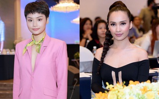 Miu Lê vest hồng cá tính, Ái Phương tự tin khoe vai trần gợi cảm
